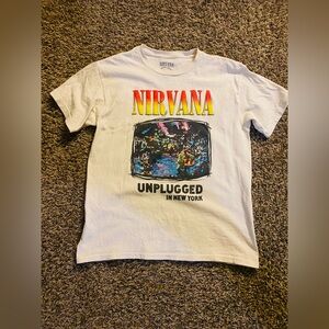NIRVANA Colorful Unplugged Graphic Tee